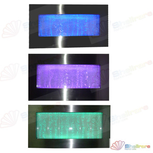 Tenture murale <span class=keywords><strong>bulle</strong></span> d'<span class=keywords><strong>eau</strong></span> avec fontaine éclairée diviseur de pièce - Product Image 5