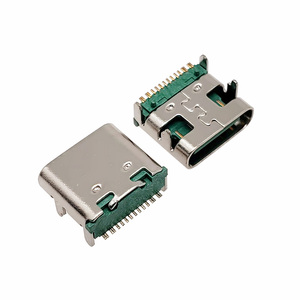 Nhà Sản xuất nhà cung cấp 16 pin 7.35 mét <span class=keywords><strong>USB</strong></span> nữ Type-C PCB <span class=keywords><strong>USB</strong></span> Loại C nối kết nối 16 P màu đỏ cam màu vàng màu xanh lá cây màu xanh - Product Image 3