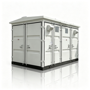 Boîte de distribution préfabriquée mobile 22 kV en conteneur, bobine toroïdale en cuivre/aluminium, enroulement 50 Hz, acier inoxydable/aluminium - Product Image 2