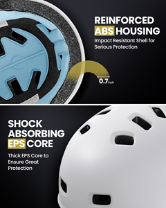 หมวกกันน็อคสำหรับขี่จักรยานอเนกประสงค์ ได้รับการรับรองจาก ASTM/CPSC - OutdoorMaster <span class=keywords><strong>ORYX</strong></span> - Product Image 4