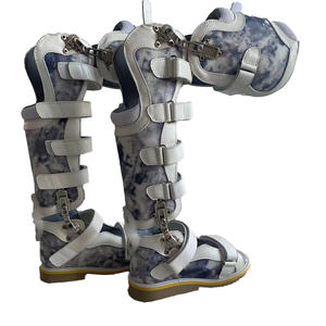 יצרני סיני ליצרניות באיכות גבוהה נעליים רפואיות מתקנות לבנות נעליים גבוהות מעופתיות - Product Image 4