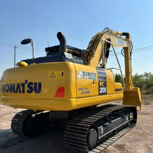 Excavadora Komatsu PC200 Usada Lista para Envío, Maquinaria de Movimiento de Tierras, Excavadora Komatsu PC160 PC210 PC220 de Segunda Mano a Bajo Precio - Product Image 3