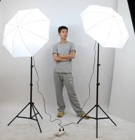 Kit de boîte de tir portable professionnel avec lumière de studio LED réglable