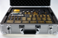 Kit de fixation en aluminium CMM, système de serrage modulaire 108 pièces pour machine de mesure par coordonnées 3D, inspection de pièces de moules aérospatiaux