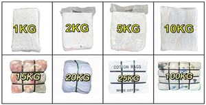 Paños de Limpieza de Ropa, <span class=keywords><strong>Camiseta</strong></span> de Algodón de Grado Blanco, 100% Algodón, Absorbente de Aceite y Agua, Sin Metal/Sin Polvo - Product Image 6