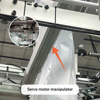 Máquina Totalmente Automática para Fabricar Bolsas de Desecho de Pañales para la Producción de Bolsas de Recarga para Contenedores de Pañales para Bebés y Adultos