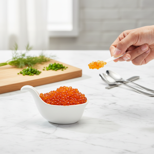 XIAMEN EAST OCEAN Foods CO. LTD. Salmón Rojo Congelado, Paquete de 3, Caviar de Salmón, Juego de Conservas <span class=keywords><strong>Zulay</strong></span> Roestvrij, Caja de 8, 1 Kg - Product Image 3