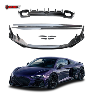 Kit de Carrocería Estilo Capris de Fibra de Carbono Seca para Audi R8 2019-2025, Alerón Delantero, Alerones Laterales, Difusor Trasero, Piezas de Auto - Product Image 1