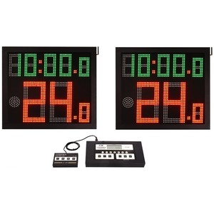 Temporizador de 24 Segundos para Cancha de Baloncesto, Reloj Digital Grande, Poste de Altura Ajustable, Equipo Deportivo para Exteriores - Product Image 5
