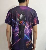 T-shirt imprimé tendance motif néon laser cool séchage rapide respirant manches courtes décontracté streetwear jeune homme quotidien soirée