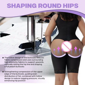 Fajas Colombianas Postquirúrgicas de Marca Privada con Efecto Vaciado en Caderas y Glúteos, Bodys Moldeadores para Mujer - Product Image 4