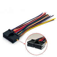 Adaptador Universal de Cableado de Cobre Estañado IP65 para Automóvil, Motocicleta, Sistema Android Doméstico, Reproductor de CD/DVD para Auto con Pantalla Grande