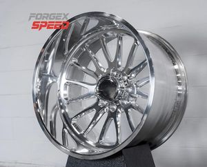 Roda tempa Off-road aluminium 20x12 22x14 24x14 26x16 28x16 6061-T6 untuk Chevrolet GMC 2500HD Silverado Ram SUV - Product Image 4
