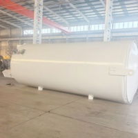 Réservoir de dioxyde de carbone liquide cryogénique isolé sous vide de haute qualité, 5000 litres, CO2 liquide à basse température, 5CBM, pompe certifiée ASME