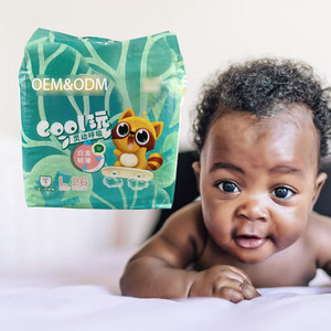Nhà máy từ chối em bé dễ thương dùng một lần lớp B bé tã trong kiện - Product Image 2