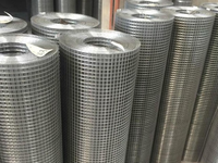 Rouleau de grillage soudé galvanisé à chaud, robuste, pour poulailler, clôture pour lapins