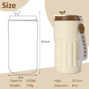 Venta al por Mayor de Vasos Térmicos de Acero Inoxidable de 20 oz, Taza de Café Libre de BPA, a Prueba de Fugas, Aislamiento Térmico de 12-24 Horas, Embalaje en Caja de Regalo - Product Image 6