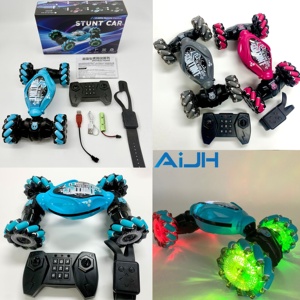 AiJH AiJH Carro de Control Remoto, Auto de Acrobacias con Rotación de Doble Cara, Juguetes de Radio Control con Música y Luces - Product Image 3