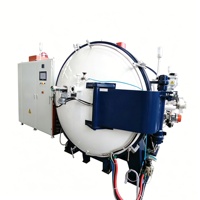 Haute température 2500 ℃   Four de frittage sous vide à induction atmosphérique d'argon pour la densification du carbure de tungstène