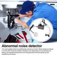 HY929 Detectores de fugas para exteriores Detección de fuerza Tuberías de agua de pared Formato de audio WAV Registros Fugas de agua Grabadora de voz del coche