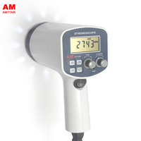 50 ~ 12000FPM Estroboscopio digital Tacómetro de mano Equipo de prueba de velocidad de rotación con batería recargable