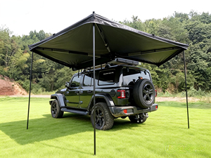 Auvent latéral universel 270 degrés occultant 280g, autoportant, double couche, auvent de <span class=keywords><strong>toit</strong></span> pour voiture 270 pour le tourisme 4x4 - Product Image 1