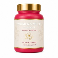 Complément Alimentaire Beauté Naturel Vitamines DHA EPA et Collagène Gommes Multivitaminées pour Femmes