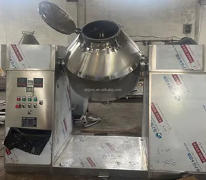 Double Cone Rotary Vacuum Dryer Industrial Additive Activated Carbon Plant Protein Tea Polyphenol Cellulose Spray Dryer