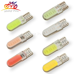 Bombilla estroboscópica intermitente de silicona T10, marcador lateral, indicador de motocicleta, luz Led Canbus, luces Led para motocicleta - Product Image 5