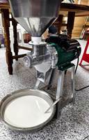 Moulin à poudre en acier inoxydable 304 pour céréales sèches et humides, soja, riz, lait, beurre de cacahuète, café, maïs