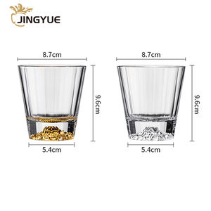 10oz gobelet en verre à Cocktail à l'ancienne Transparent mont Fuji <span class=keywords><strong>japonais</strong></span> montagne cristal Bourbon <span class=keywords><strong>whisky</strong></span> boîte-cadeau pour hommes - Product Image 6