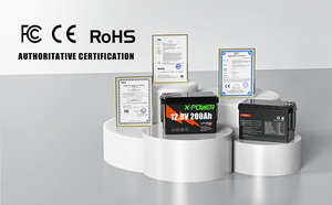 Batteria LiFePO4 12V con BMS Integrato, Disponibile in Magazzino UE, 10/20/50/100/125/200/300/400Ah, Batteria al Litio LFP per Sistemi Solari e Inverter - Product Image 6