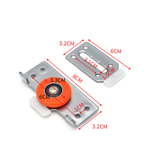 Roue de fenêtre coulissante Armoire à <span class=keywords><strong>porte</strong></span> coulissante Armoire à rouleaux avec poulie en nylon - Product Image 5