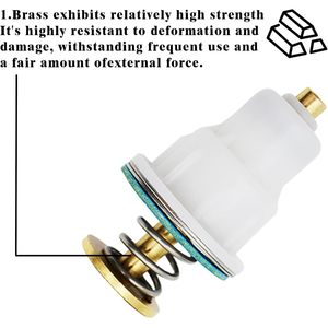 Ensemble de bouton poussoir pour chasse d'eau, pièce de rechange compatible avec les kits de réparation de chasse d'eau pour toilettes et urinoirs TOTO - Product Image 6
