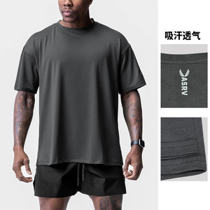 Maglietta da uomo americana gioventù ampia <span class=keywords><strong>taglie</strong></span> forti girocollo manica corta t-Shirt da uomo stampa di moda camicia sportiva con fondo - Product Image 1