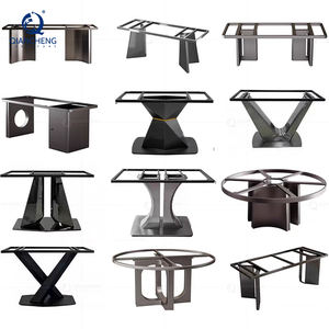 Vendita all'ingrosso moderna in metallo in ghisa per piano in marmo o vetro gamba di mobili personalizzati per tavolo da pranzo in acciaio inossidabile - Product Image 1