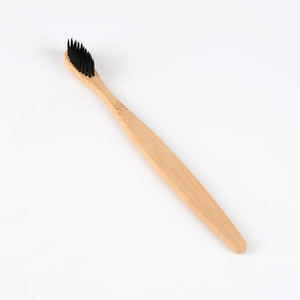 도매 맞춤형 로고 대나무 홀더 새겨진 로고 여행 호텔 나무 칫솔 - Product Image 6