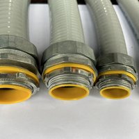 Conducto Flexible de PVC con Núcleo de Acero Galvanizado de Alta Resistencia a la Tracción para Protección de Cables