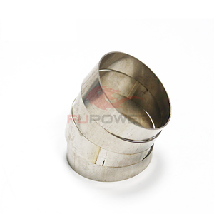 Collecteur d'échappement turbo en acier inoxydable <span class=keywords><strong>de</strong></span> 3 pouces, entièrement soudé, rond, à découpe en forme <span class=keywords><strong>de</strong></span> queue <span class=keywords><strong>de</strong></span> homard, à 60 degrés - Product Image 6