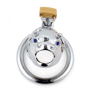 Boîte personnalisée gratuite-Sexy adulte jouet <span class=keywords><strong>cochon</strong></span> monstre bête forme pénis serrure Cage à bite hommes chasteté Cage dispositif - Product Image 2