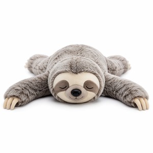 <span class=keywords><strong>Peluche</strong></span> paresseuse lestée avec thérapie par pression profonde, animal en <span class=keywords><strong>peluche</strong></span> doux pour soulager l'anxiété et soutien sensoriel thérapeutique - Product Image 2