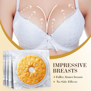 OEM BIOAQUA Natural mujer oro amarillo mejora pecho parche colágeno aligeramiento estiramiento pecho aumento máscara - Product Image 4