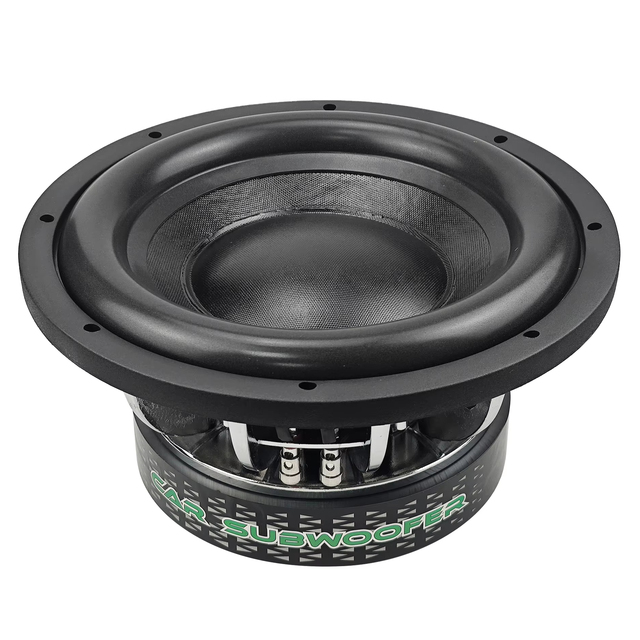 New Arrival 2025 Car Speakers 10" Inch Aluminium Car Subwoofer Big Peak Power 1800W 75MM BASV Dual 2/4 Ohm Voice Coil
