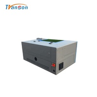Máquina de Corte y Grabado Láser CO2 Mini de 50W 60W 3060 4040 para Materiales No Metálicos como Madera, Cuero, Papel, Acrílico, MDF y Tela