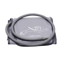 Brazalete de Repuesto Universal para Medidor de Presión Arterial de Brazo, Banda Inflable Suave con Tubo de Aire Compatible