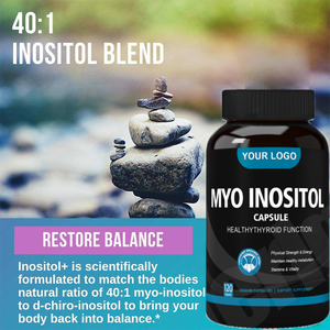 Vitamin Myo <span class=keywords><strong>Inositol</strong></span> dan d Chiro <span class=keywords><strong>Inositol</strong></span> Folate Pendukung Keseimbangan Hormonal Suplemen Ovarium Kapsul Myo-<span class=keywords><strong>inositol</strong></span> untuk Wanita - Product Image 6