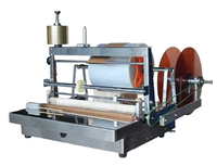 Machine d'emballage en cellophane pour boîtes de teinture capillaire manuelle et boîtes cosmétiques