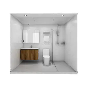 RV ใช้ห้องน้ำสำเร็จรูปพร้อมฝักบัว