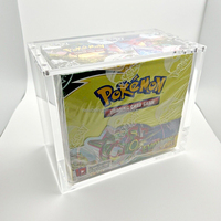 Boîte de présentation transparente en acrylique pour booster box - Protection optimale - Offre spéciale