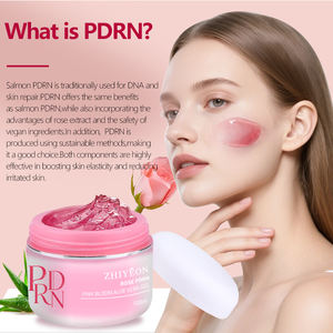 Органический гель для лица с PDRN из розы, ДНК из лосося и розовым алоэ вера, освежающий, антивозрастной, успокаивающий, увлажняющий, для всех типов кожи (собственная торговая марка) - Product Image 4